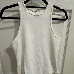 Abercrombie High Neck White Bodysuit